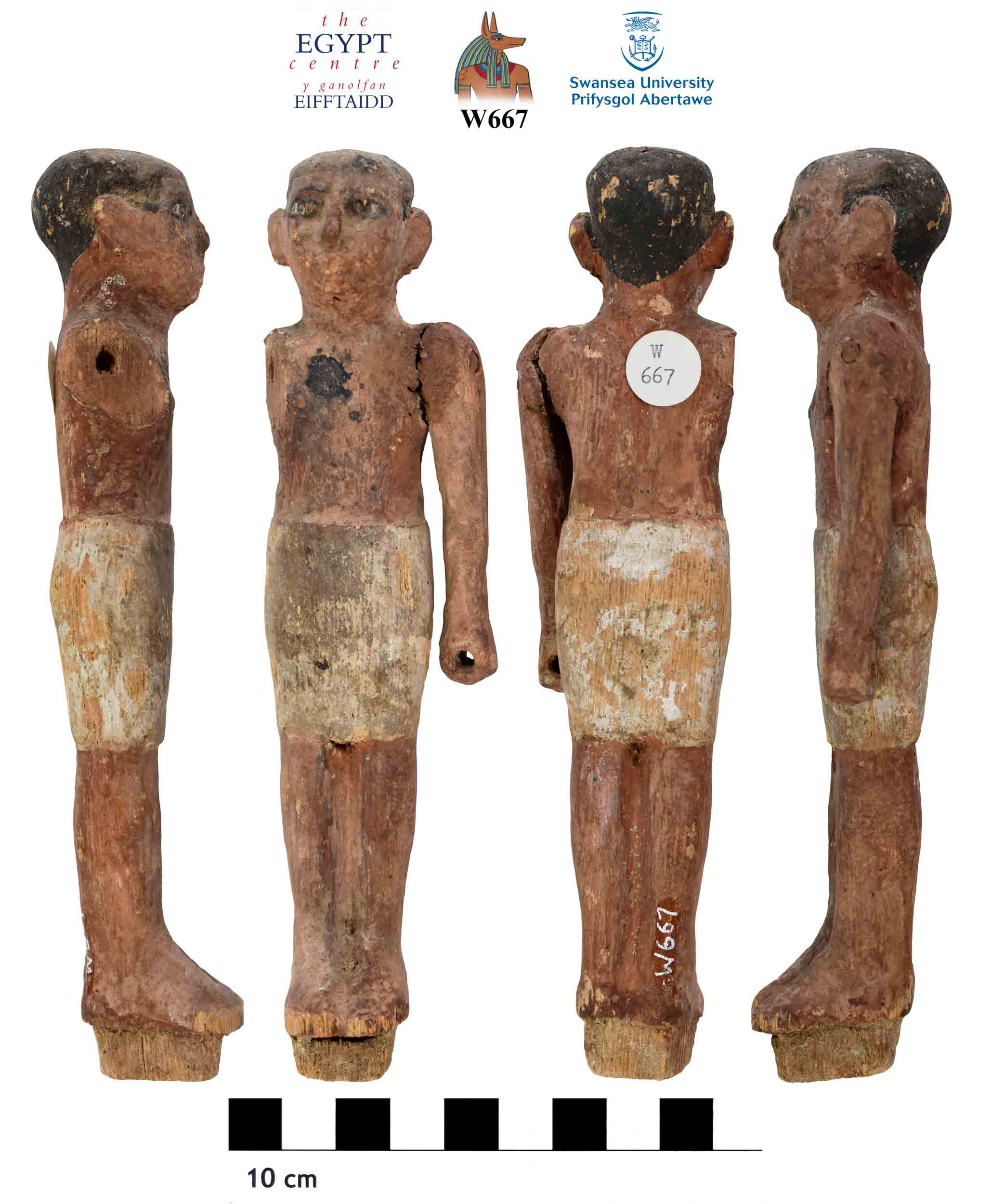 Image for: Wooden funerary figure